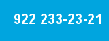 922 233-23-21